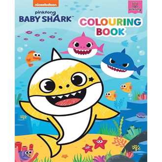 Baby Shark Coloring Book, Children Books , Activity Books , Coloring Books , Hands-On Learning