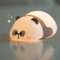 Panda Animal Lamp Squishy Lamp 3 Level Dimmable Silicone Touch Night Light for Room Decor. 