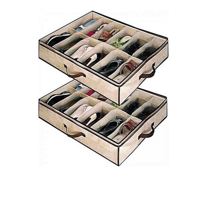 Pack Of 2 - Shoe Organizer