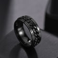 Stainless Steel Spinner Chain Ring For Men and Boys. 
