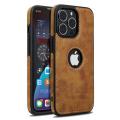 iPhone 12 Pro Max Leather Back Case Slim Fit Stylish Protection Dual Material Design. 