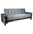 Aram Sofa Combed Gray With Shesham 3 Seater Stylish Tafteen Design Colour Can be Customised {{ Special offer } Available. 
