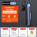 Wireless Bluetooth 5.0 Headset Business Headphone Long Standby Hands-free Earpiece IPX5 Waterproof Earphone With Microphone. 