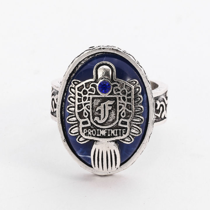 Hot Sale 26 Style Lapis Lazuli Blue Crystal Rings Klaus Mikaelson Family The Vampire Diaries Ring The for Men