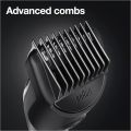 Braun 6-in-1 All-in-One Series 3, Male Grooming Kit with Beard Trimmer, Hair Clippers & Precision Trimmer, 5 Attachments, Gifts for Men, UK 2 Pin Plug, MGK3221. 