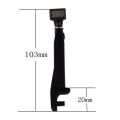 2X Black Rubber Snorkel for 1/10 RC Crawler Car Traxxas TRX-4 Defender TRX4 T4 Accessories. 