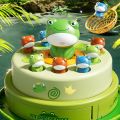 Frog or Duck Games, Bounce and Catch Toys, Duck and Friends Fishing Game, Pop Up Toys, Birthday Party Favors, Board Game for Toddlers, Kids Toys. 