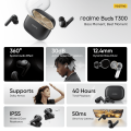 Realme Buds T300 ANC True Wireless Earbuds. 