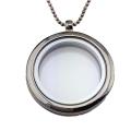 New Floating Charm Living Memory Glass Round Locket Charms Pendant. 