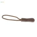 3x10pcs Zipper Pull Cord Zip Puller Fastener Slider Replacement Tan. 