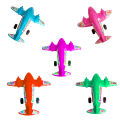 05 Pcs Mini Plastic Bomber Plane Fighter Aircraft Model Toy Military Gifts Kids. 