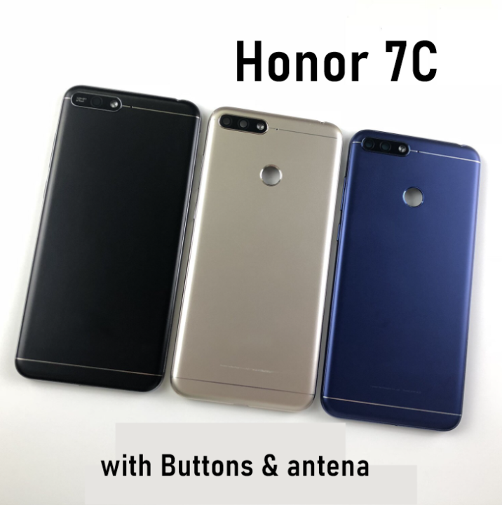 Honor 7C Back Battery Cover Rear Door Housing Case , Back Panel for ...