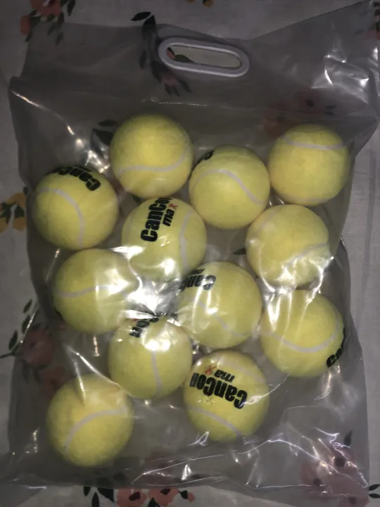 CanCon%20Max%20cricket%20tennis%20tape%20ball%20light%20wieghted%20Pack%20Of%2012%20(gas%20ball)%20-%20Image%203