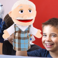 AcceSSories superstore Character Hand Puppet Jeffy Puppets Kids DIY Figure Toy Creative Realistic Plush Children Lifelike Cotton. 