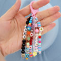 Keychain for Women Girls Keychains Cute Resin Beads Key Chain Keychain Charms Car Key Ring Pendant for Bag Handbag Purse Decoration Mother's Day Gift. 