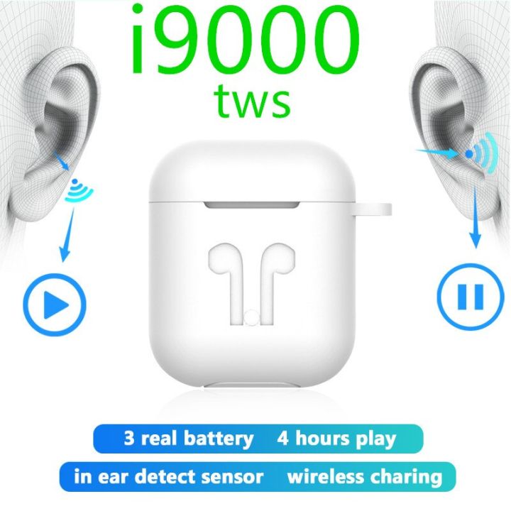 i9000 Pro TWS wireless earphone 1:1 In ear Sport Headset Earphones Bluetooth Earphone Mini Wireless Stereo Earbud