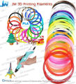 JW 10 Meter PLA 1.75mm Filament Printing Materials Reusable Plastic for 3D Printer Extruder Pen Accessories-PLA Filament For 3D Pen -Eco-friendly Material 3D Pen Filament - Colorful 1.75 mm Filaments For High Temperature Pen Food Grade PLA. 