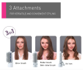 Panasonic EH-KA31 Hair Styler with 3 Attachments , White. 