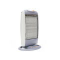 Halogen imported electric heater 3 heat settings 1200 w with safety. 