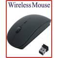 HIGH QUALITY WIRELESS OPTICAL LASER MOUSE 2.4GHZ OPTICAL MOUSE MICE RECEIVER PC LAPTOP WIRELESS OPTICAL GAMING MOUSE SLEEK DESIGN OPTICAL SENSOR PROVIDES IMPROVED ACCURACY AND PRECISE MOUSE MOVEMENTS THE WHEEL PROVIDES EASY SCROLLING. 