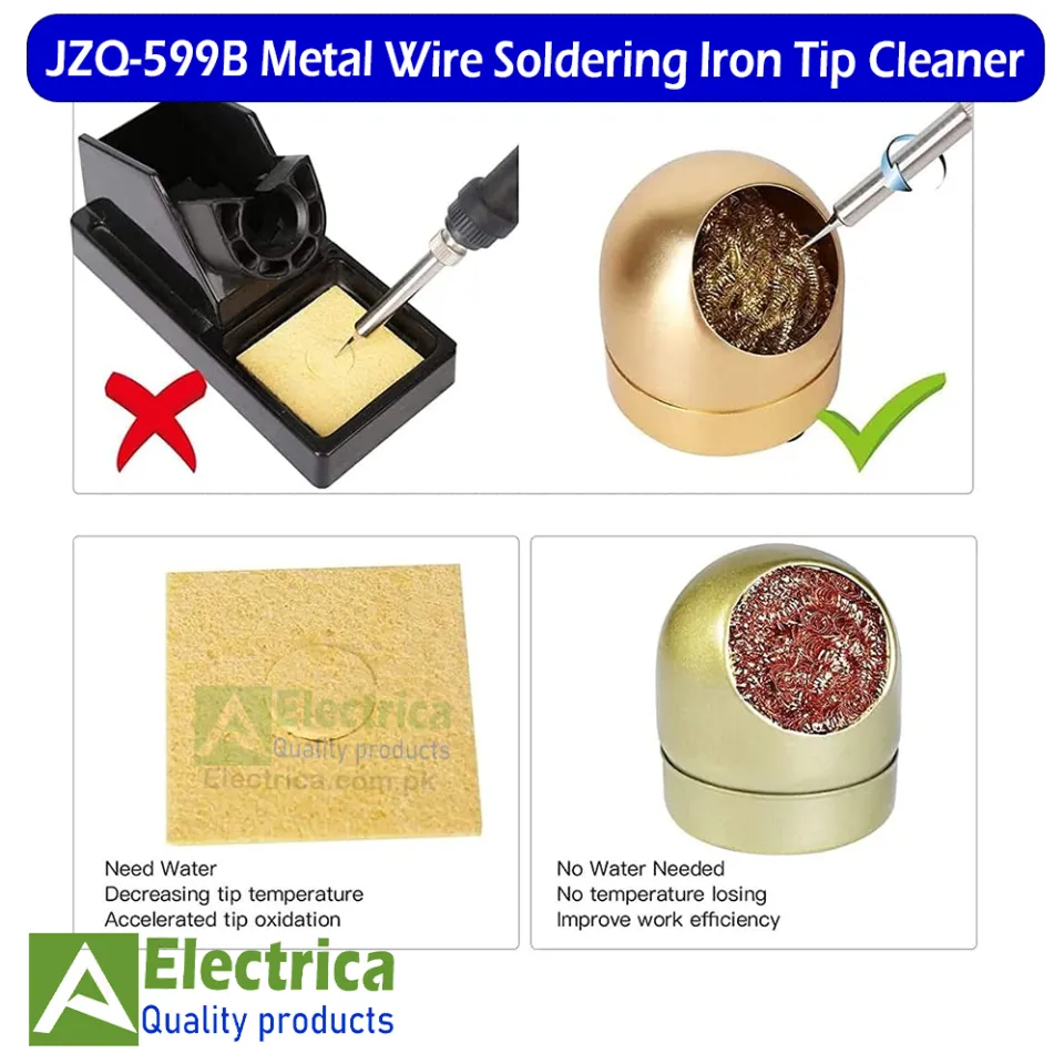 Aazon.co: Generic Soldering Iron Tip Cleaner - Non-slip Solder Tip