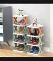 ASM tackable Shoe Rack Multi-Layer Shoe Stand Support Home Door Entrance Shoes Rack Space Saving Cabinet Shoe Storage Organizer, 5 Layer Multifunctional Shoe Rack, Space Saving Shoe Organizer, Stackable Shoe Rack -Multicolor. 