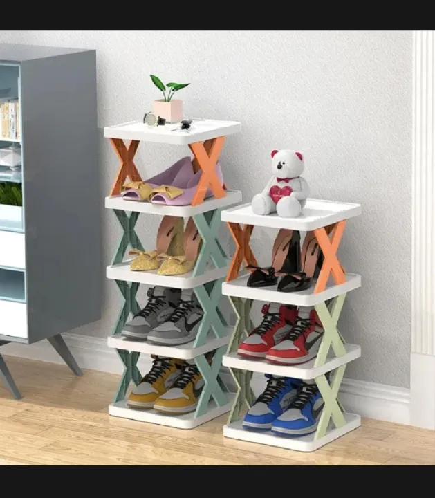 ASM%20tackable%20Shoe%20Rack%20Multi-Layer%20Shoe%20Stand%20Support%20Home%20Door%20Entrance%20Shoes%20Rack%20Space%20Saving%20Cabinet%20Shoe%20Storage%20Organizer,%205%20Layer%20Multifunctional%20Shoe%20Rack,%20Space%20Saving%20Shoe%20Organizer,%20Stackable%20Shoe%20Rack%20-Multicolor%20-%20Image%205