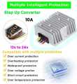 Dc to dc step up convertor 12v to 24v Dc 10A. 