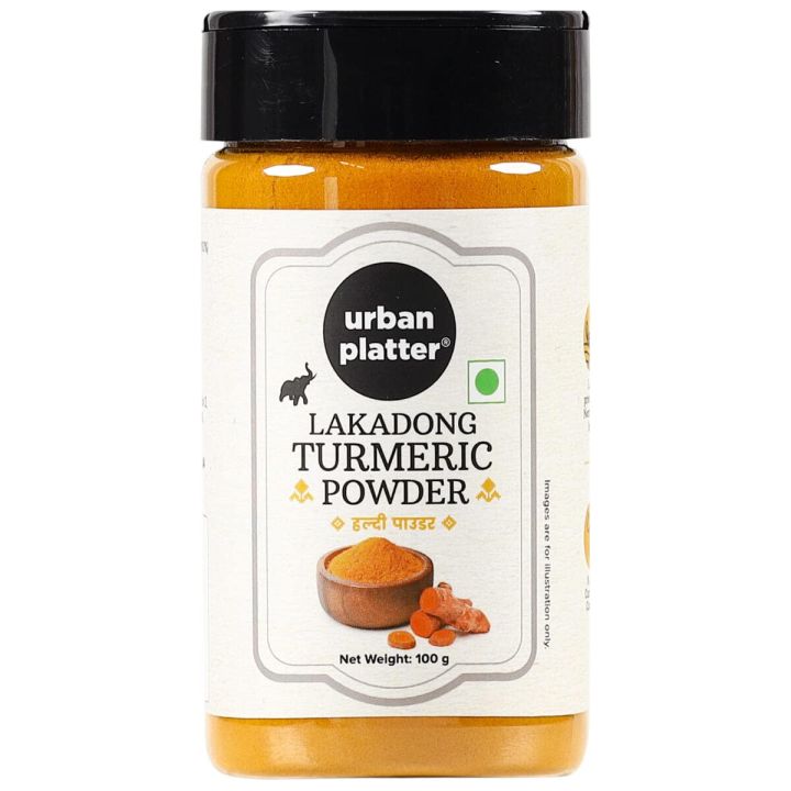 Urban Platter Lakadong Turmeric Powder Shaker jar, 100g