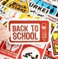 10 Pcs/Pack Funny Danger Warning Banning Signs Waterproof Stickers for Laptop PC TV Fridge Guitar Mobile Skateboard. 