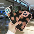 BILI for Vivo Y03 Y18 Y18e Y28S 5G Cover Pink Rose Lens Protection Soft PU Leather Phone Cases. 