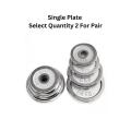 1kg 2kg 3kg 4KG 5kg 6kg 7kg 8kg 9kg 10kg High Quality Professional Iron Dumbbell Plates Chrome Weight Plates Fitness Home Gym Home Exercise Dumbell (AMBALA FITNESS).. 