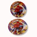 SPIDERMAN THEME PAPER PLATES PACK OF 10 SPIDER-MAN PARTY TABLEWARE PAPER PLATES. 