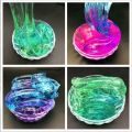 pack of 12 Colors Trendy Super Jelly Clay / Jelly Clay / Slime Transparent Crystal Art # SS-JCS01 (12 Pcs). 
