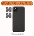 Google Pixel 4a 5G Back Camera Nano Protector Clear 2 Pcs, Scratch Resistant, Durable Lens Protection for Camera Security. 
