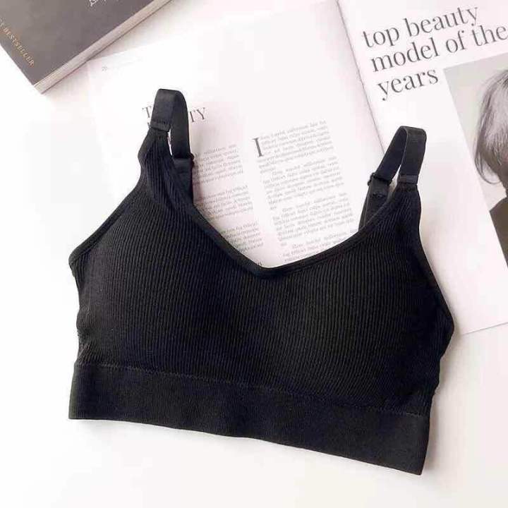 Pack%20of%201%20Multi%20Colour%20Seamless%20Bra%20Sports%20Bra%20Beauty%20Back%20Bra%20Wrapped%20Chest%20No%20wires%20Padded%20Sports%20Bra%20-%20Image%202