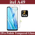 itel A49 Polish Glass Screen Protector For itel A49 - 2Pcs. 