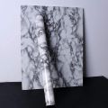 2 Rolls White Marble Contact Paper with Grey Marble Texture for Kitchen Cabinets/Drawers, Bedroom, Living Room and Decorations- Peel and Stick Wallpaper,  Self Adhesive Wall Paper-Large Size: 60cm x 200 cm. 