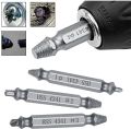 Damaged Screw Remover Set 5 Pcs Easy Out Stripped Screw and Damaged Bolt Extractor for Damaged Or Broken Screws. 