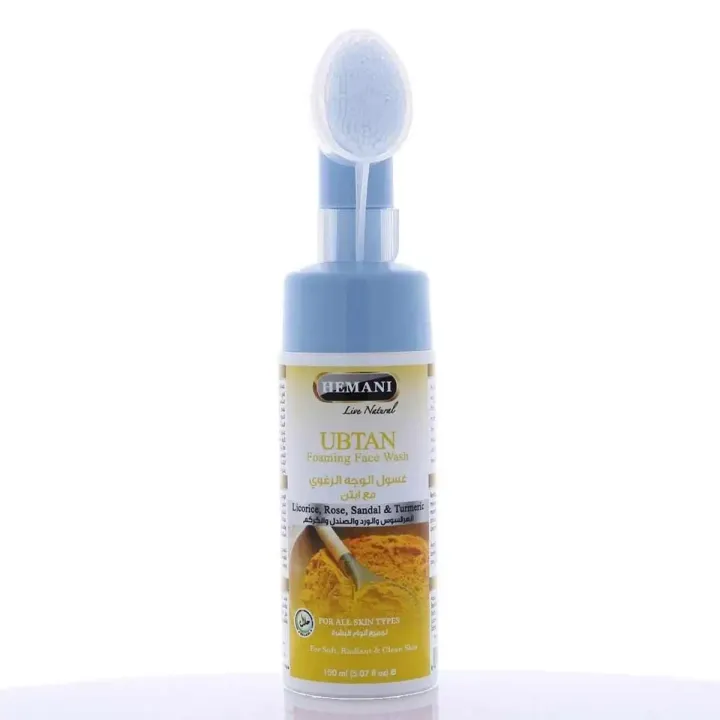 Hemani Live Natural - Ubtan Extra Whitening Foaming Face Wash 150ml