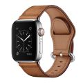 High Quality Genuine Leather Watch strap For Apple Watch Band 7 41mm 45mm For Apple Watch 6 SE 5 4 3 2 1 38mm 40mm 42mm 44mm Business Strap for iwatch Series Belt Accessories. 