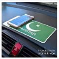 Pakistan flag Car Dashboard Non-Slip Matt. 