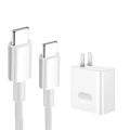 Suitable for Huawei laptop charger head 65w fast charge PD tablet phone data cable power adapter. 
