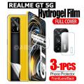 Realme_ GT 5G Screen Protector Front And Back Hydrogel Film  Jelly Protector. 