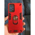 Samsung A72 Armor Series PC + TPU Protective Case with Ring Holder Cover For Samsung A72. 
