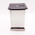 Stainless Steel Metal Furniture Legs, 4 inches. 