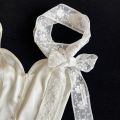 NEW Polyester Flower Lace Neck Strap White Black Belt French Hairband Multi-function Long Ribbon Ladies/Girls. 