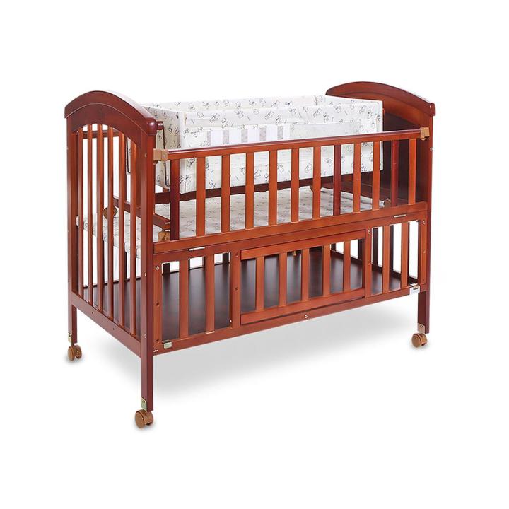 Cot with adjustable side online