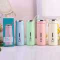 Glass Water Bottle-Leak Proof Random colour. 