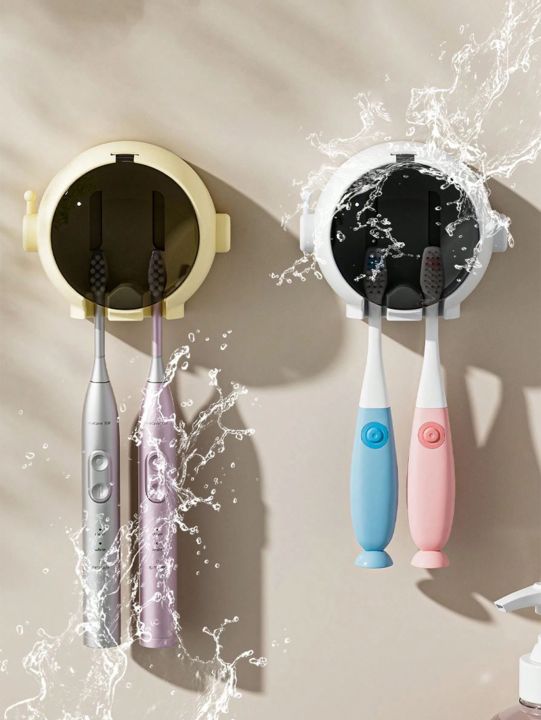 1pc%20Cute%20Astronaut%20Toothbrush%20Holder%20Astronaut%20Shaped%20Drill%20Free%20Bathroom%20Wall%20Mounted%20Toothbrush%20Organizer%20Holder%20For%20Home%20-%20Image%205